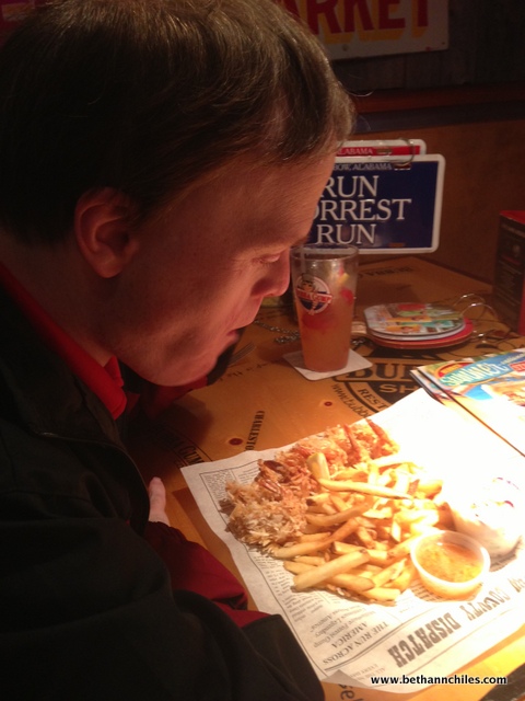 Lunch at Bubba Gump's